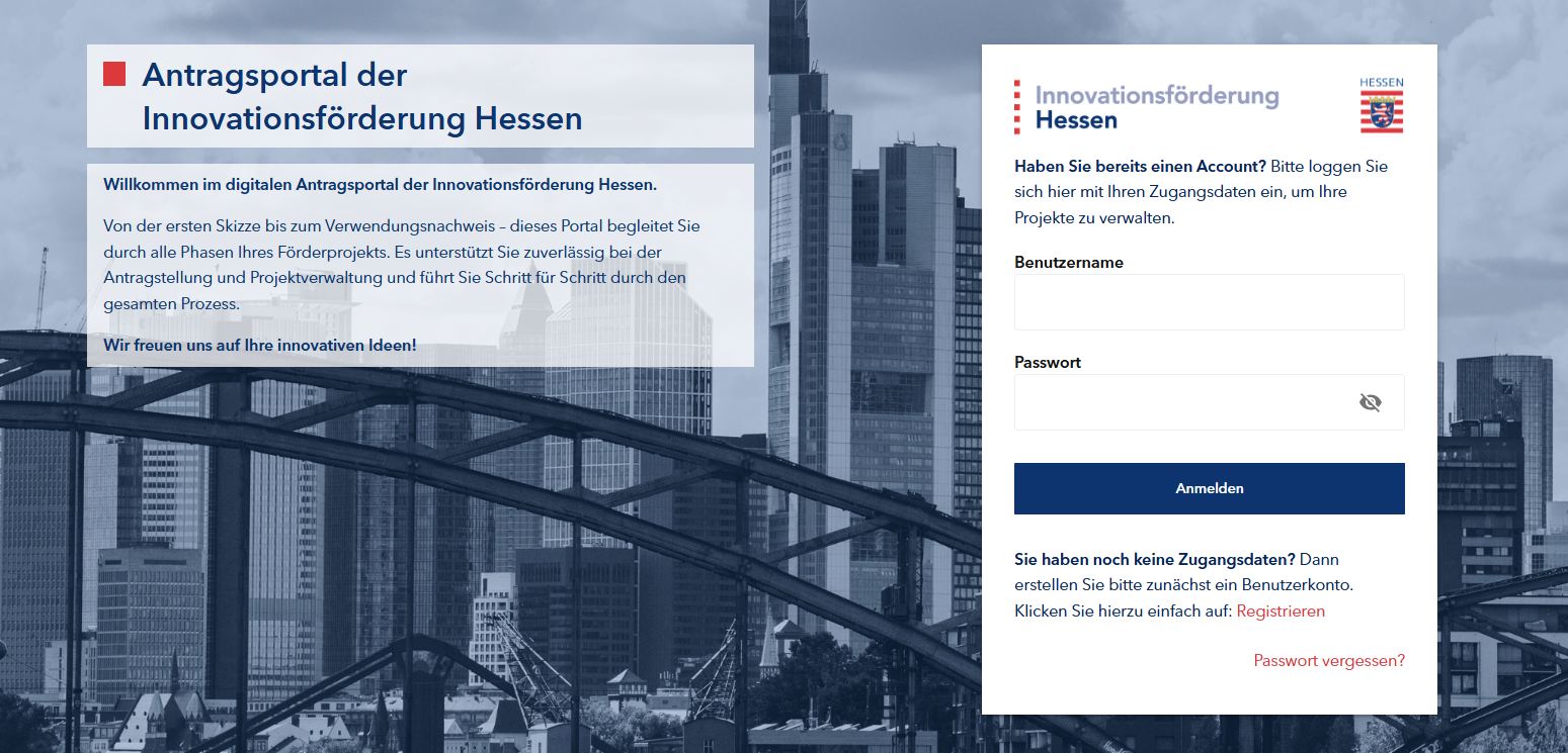 Digitales Antragsportal